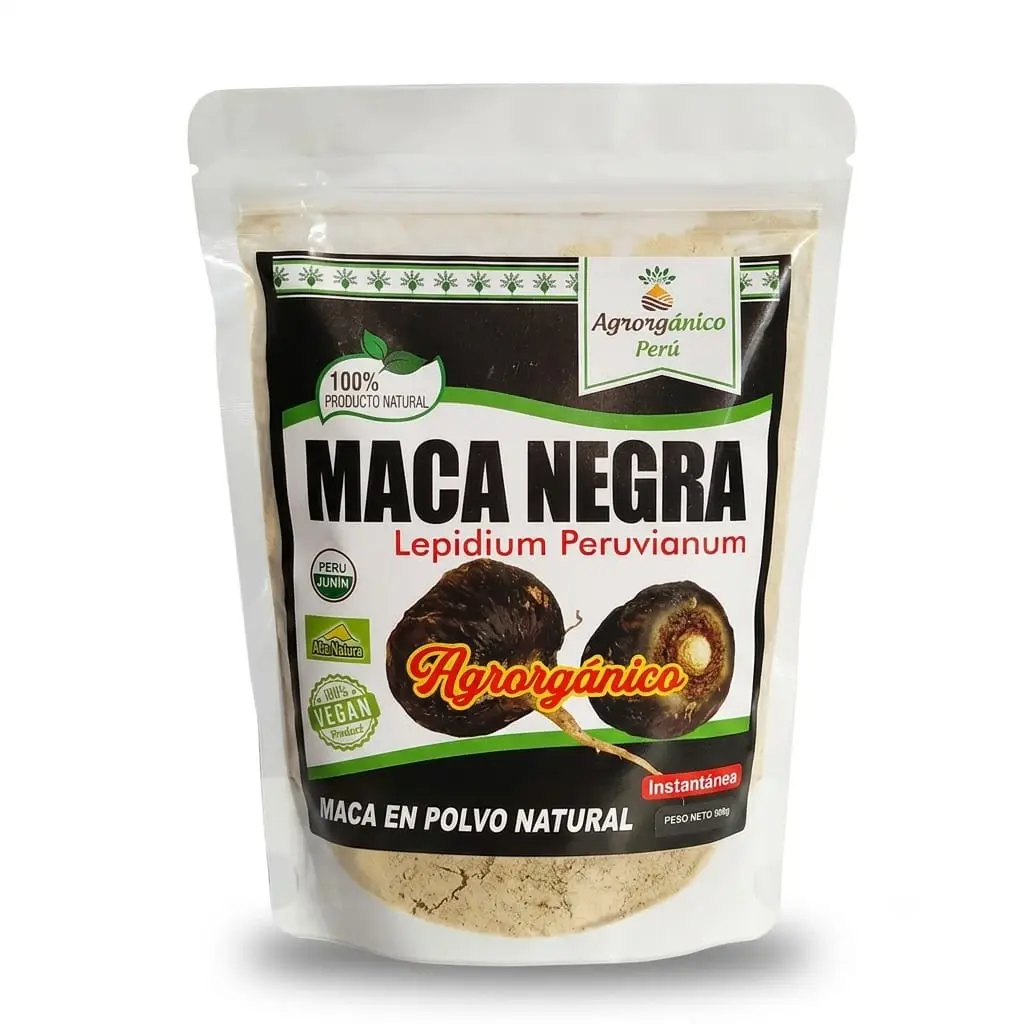Bolsa Maca Negra agrorgánico 500 gr.