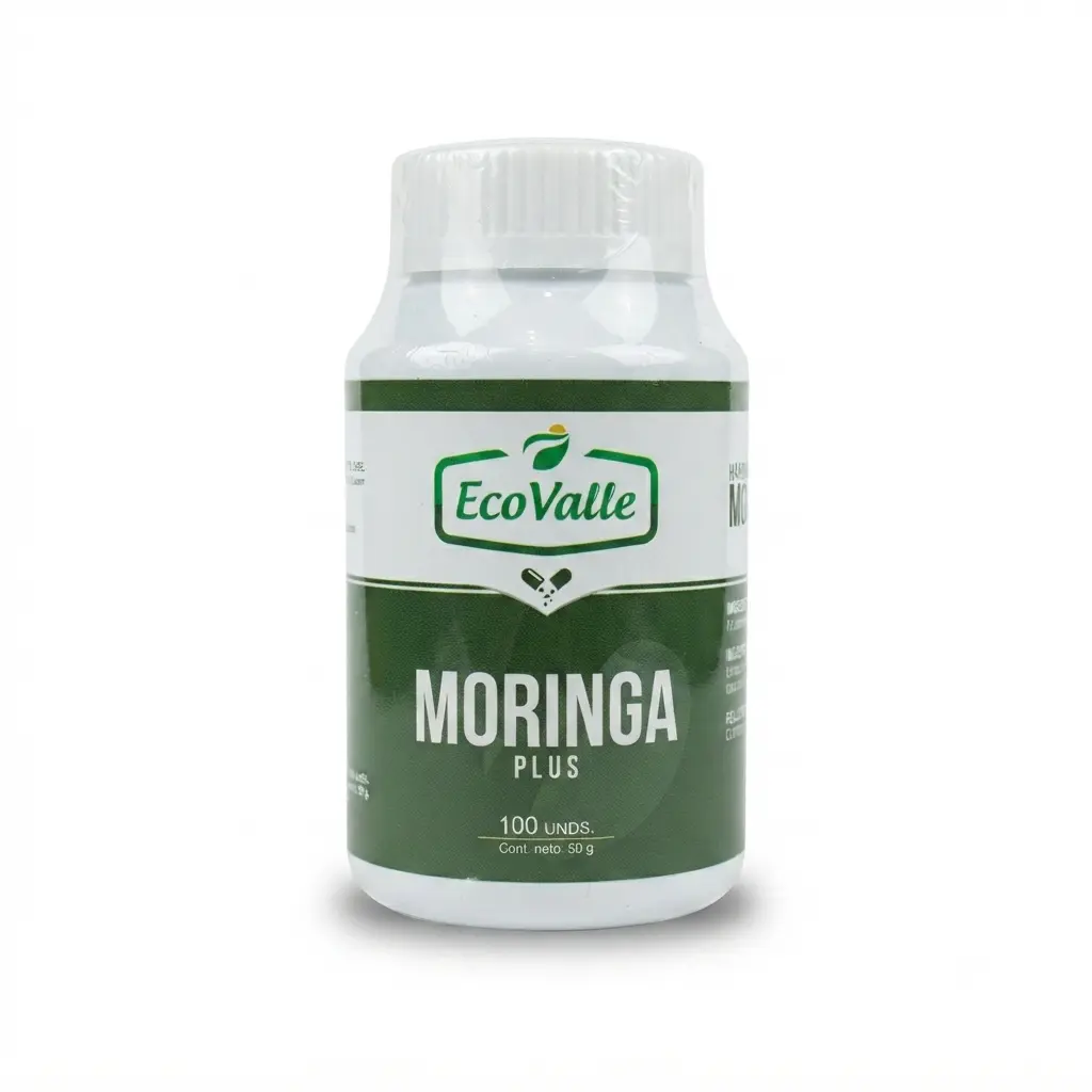 Cápsula Moringa x 100 und. Ecovalle.