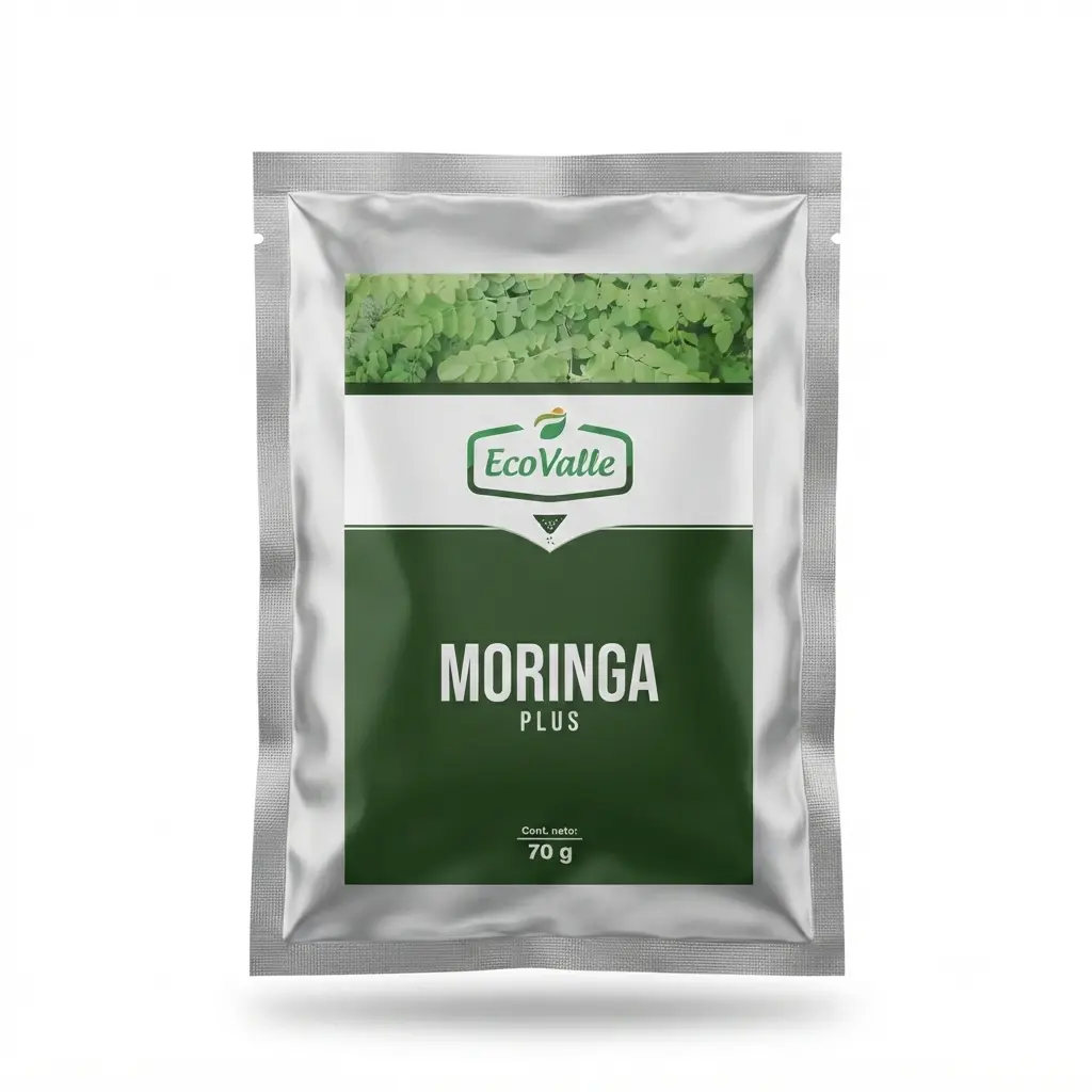 Moringa en harina x 70 gr. Ecovalle.