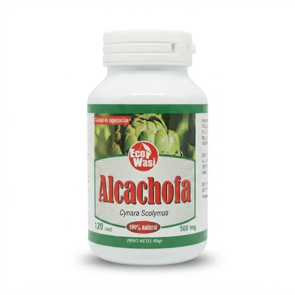 Cápsula Alcachofa x 120 und. Ecowasi