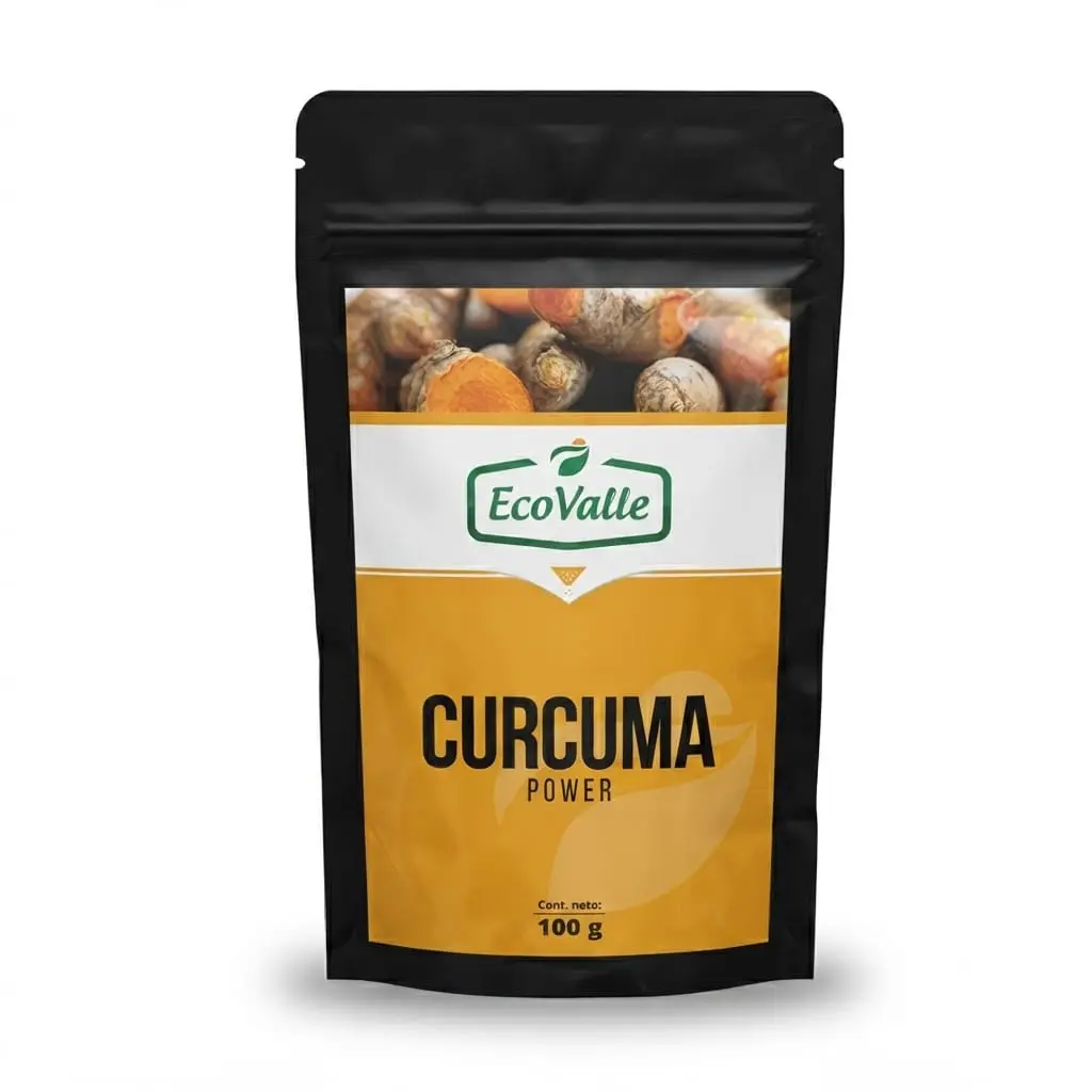 Cúrcuma Power en harina x 100 gr. Ecovalle.