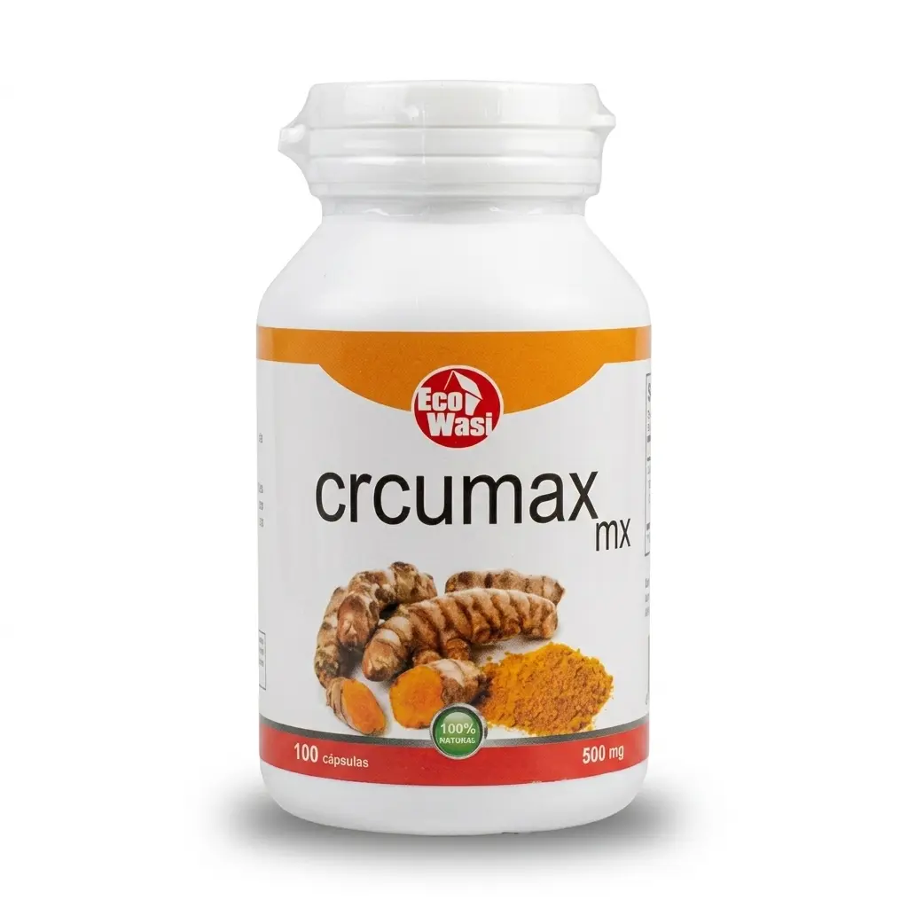 Cápsulas Curcumax Mx x 100 und. Ecowasi.