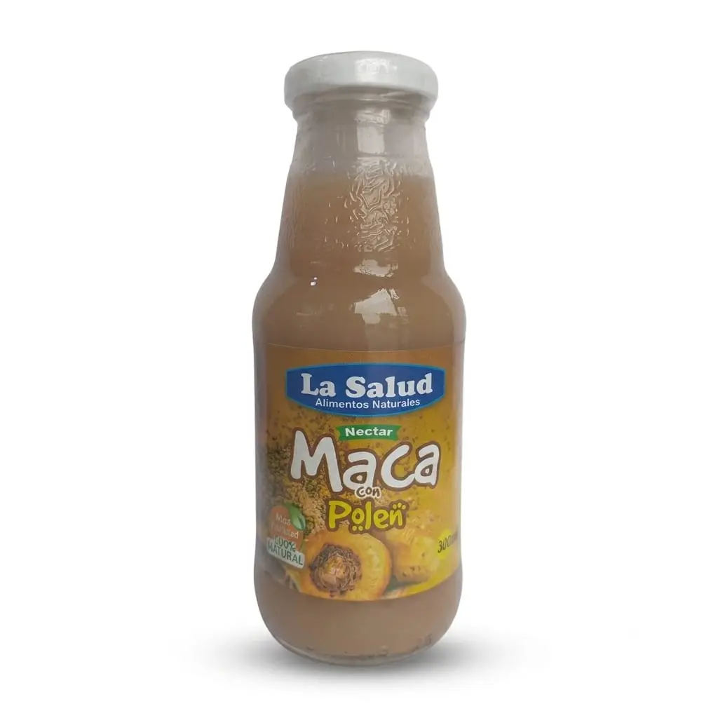 Néctar de Maca y Polen con Panela x 300 ml. La Salud.