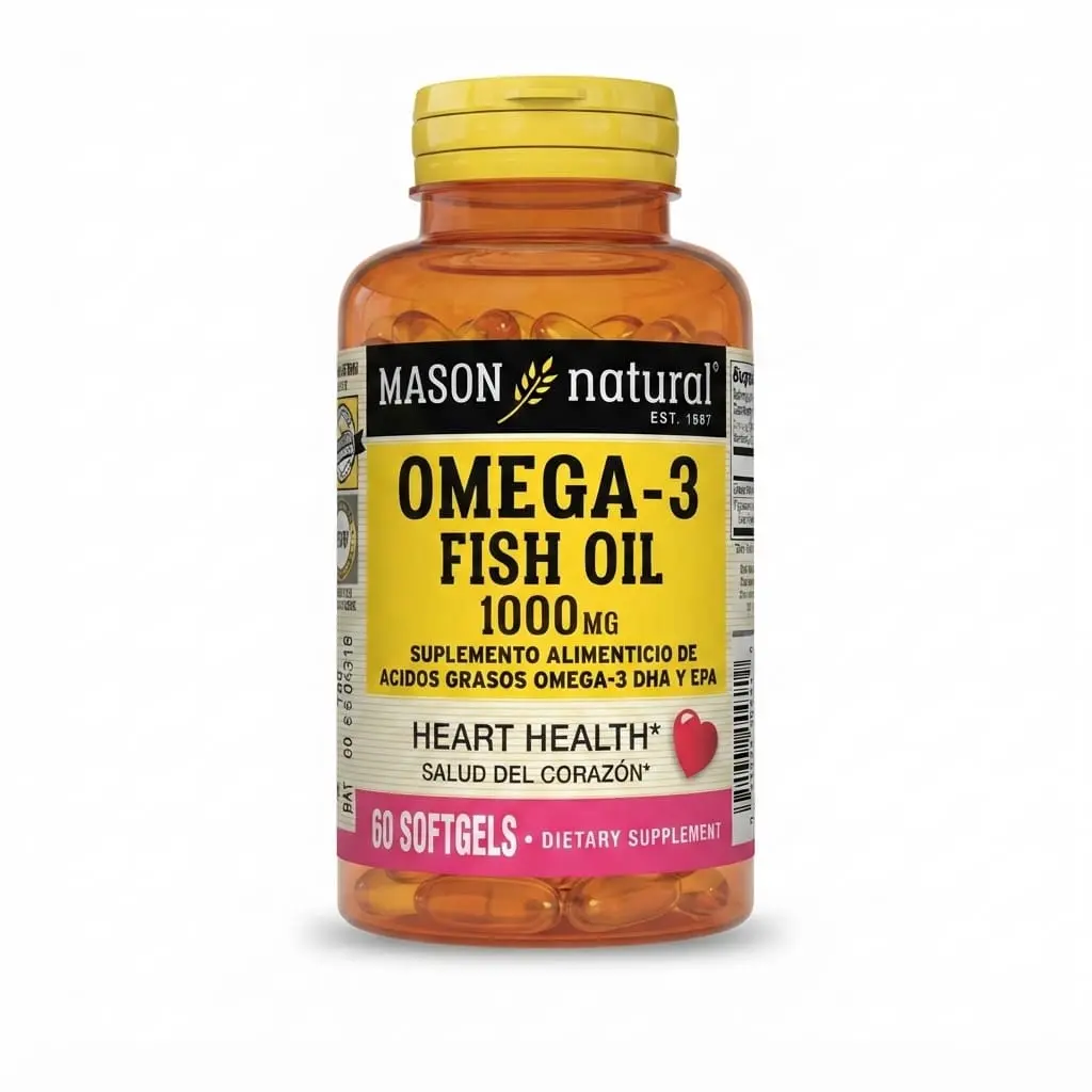 Cápsula Omega 3 x 60 und. 1000 mg.  Mason.