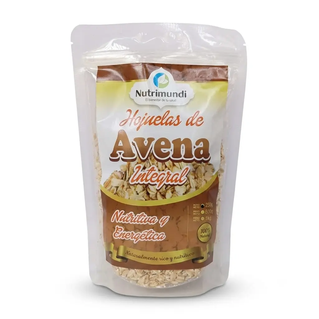 Avena Hojuelas integral x 250gr. Nutrimundi