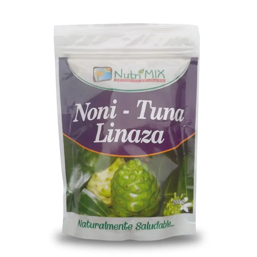 Noni-Tuna-Linaza en harina x 200 gr. Nutrimix.