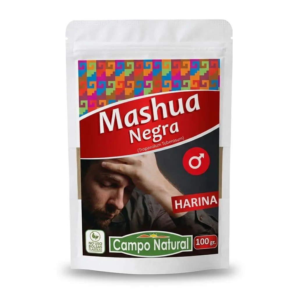 Mashua negra en harina x 100 gr. Campo Natural.