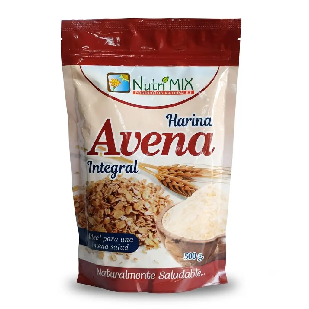 Avena Integral en harina x 500 gr. Nutrimix.