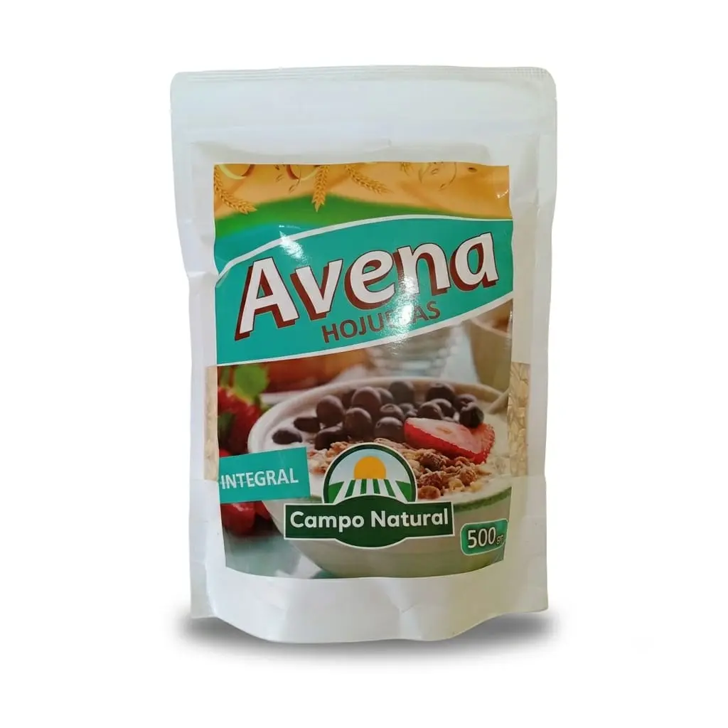 Avena Hojuelas integral x 500 gr. Campo Natural.