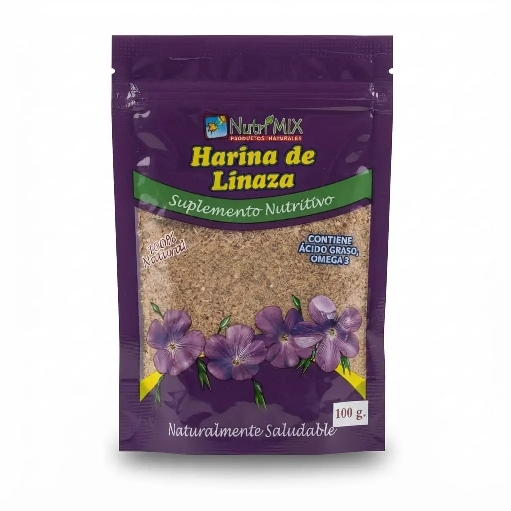 Linaza en harina x 100 gr. Nutrimix.