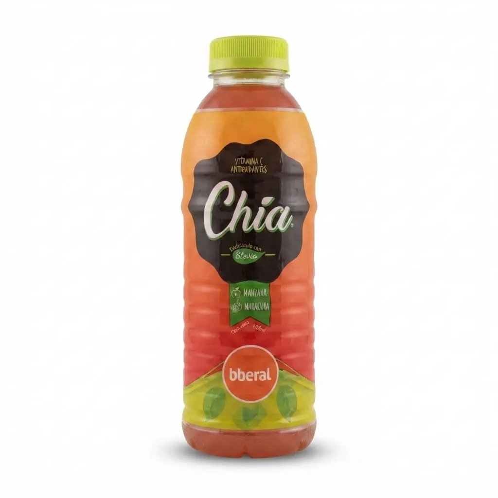 Bebida Chía Stevia 500 ml. Bberal.