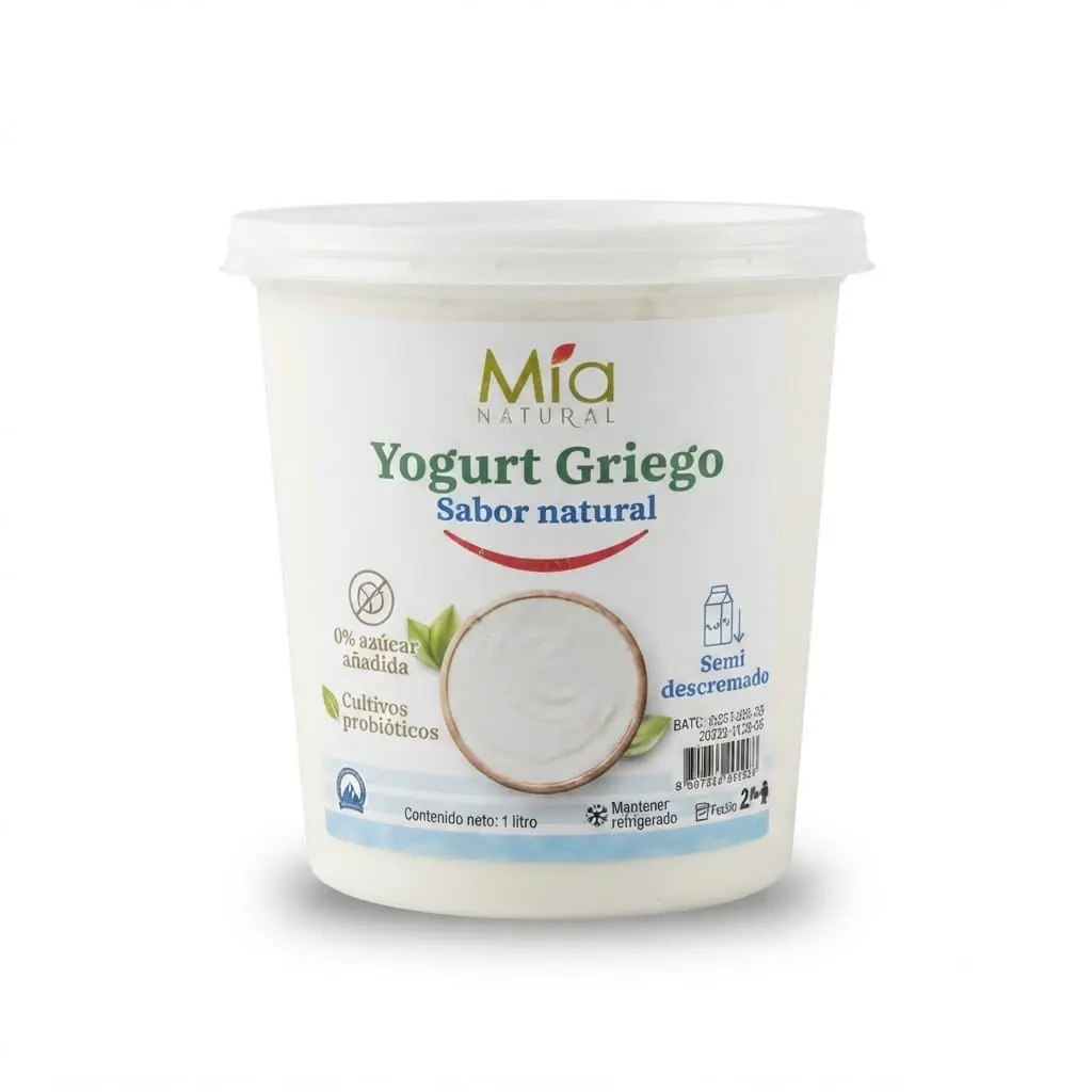 Yogurt Griego 1 Litro. LILY