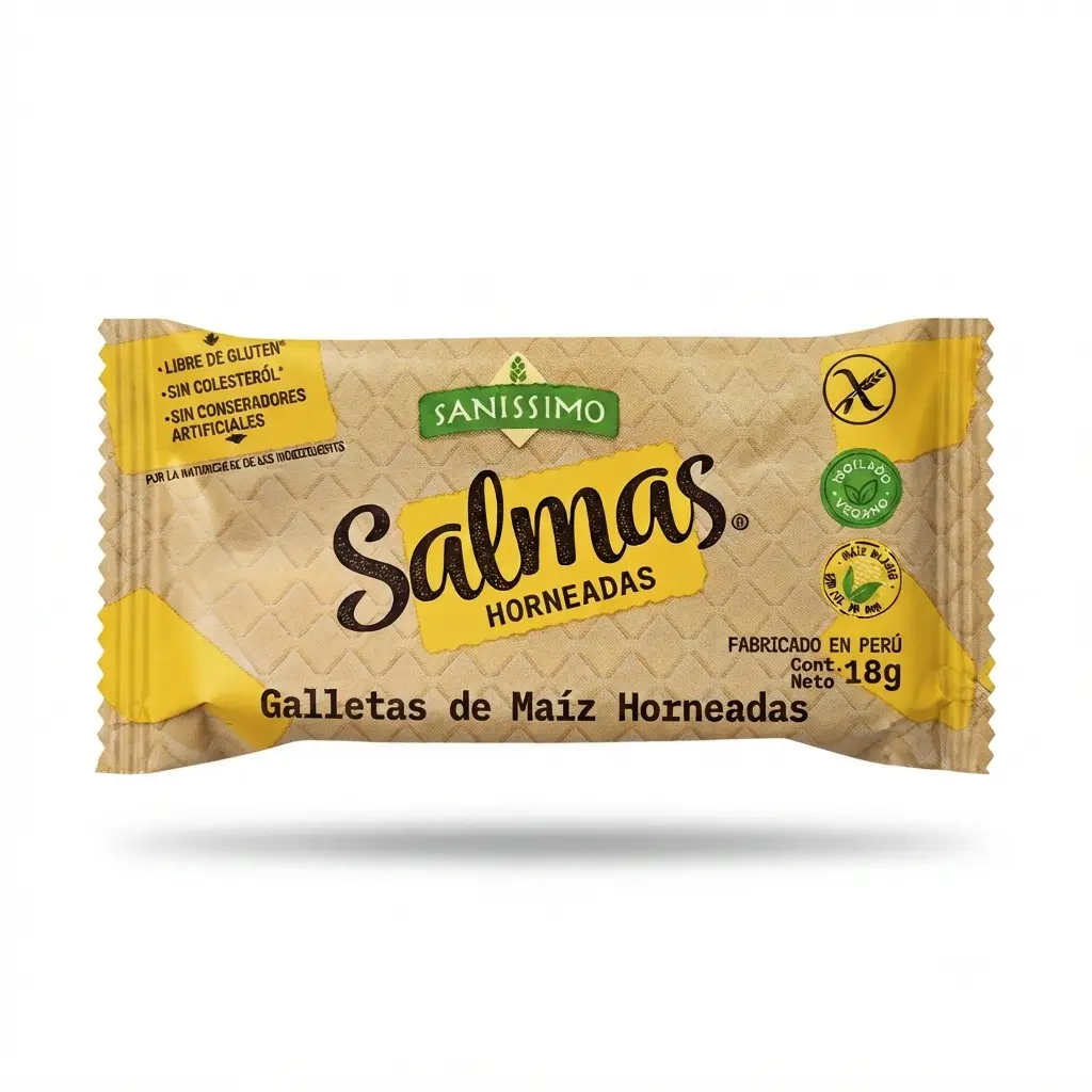 Galletas salmas x 18 gr. Bimbo.