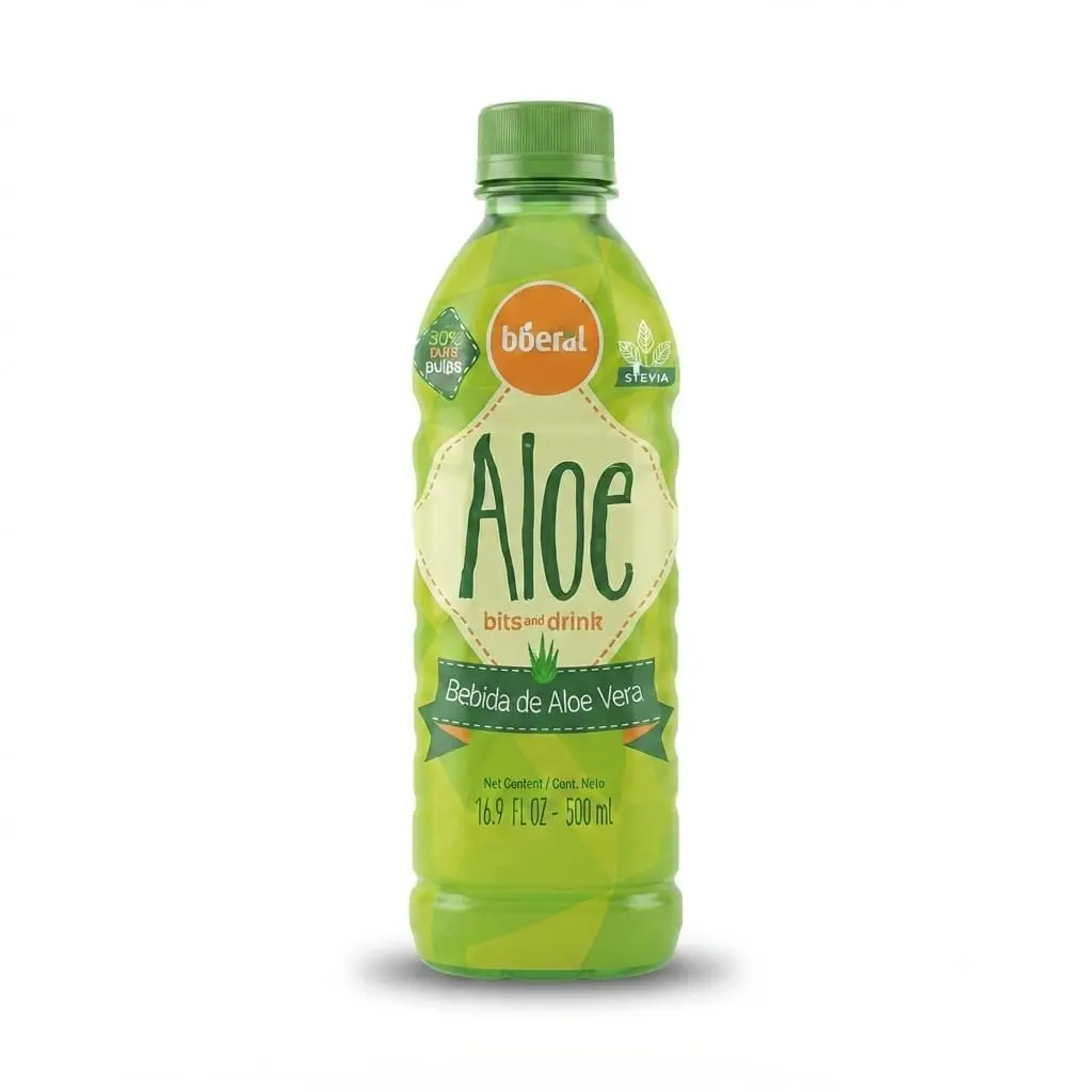 Bebida de Aloe Vera x 500 ml.  Bberal