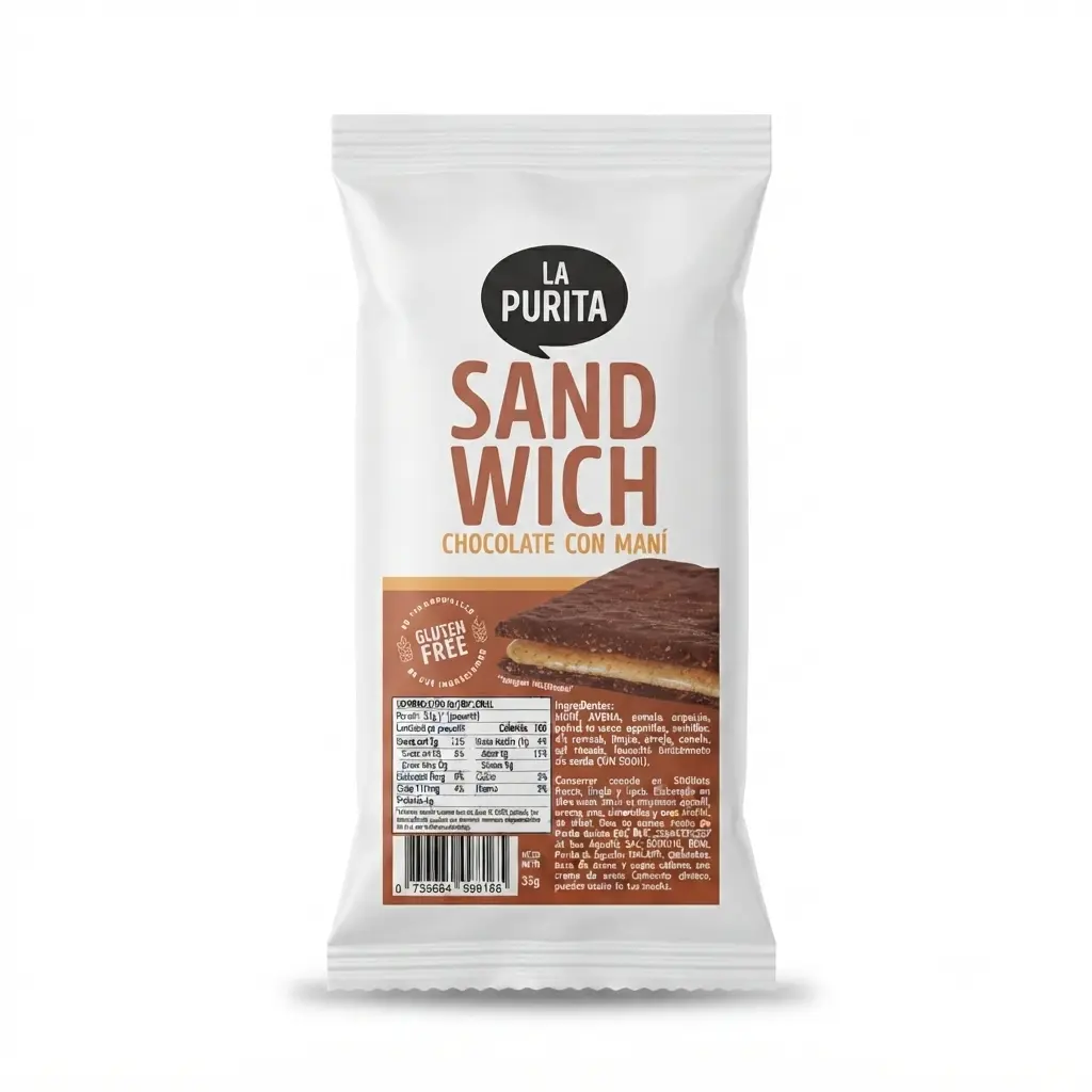 Galletas sin Gluten 35 gr. La Purita.