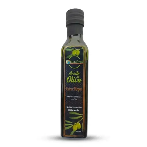 Aceite de Oliva extra virgen x 250ml. Nutrimix.