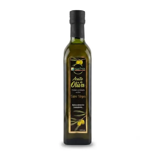 Aceite de Oliva extra virgen x 500ml. Nutrimix.