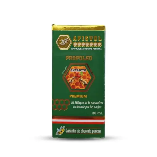 Tintura de Propóleo x 30ml. Apisvol.