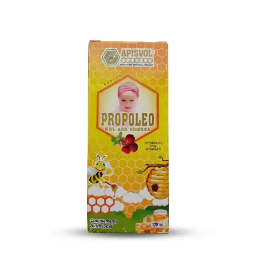 Propóleo y Miel x 120 ml. Apisvol.