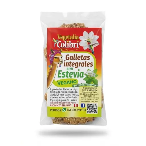 Galletas Mix con Stevia. Colibri.