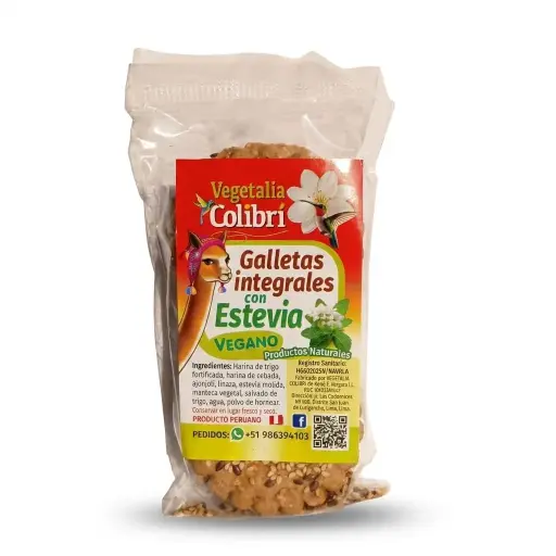 Galletas Mix con Stevia. Colibri.