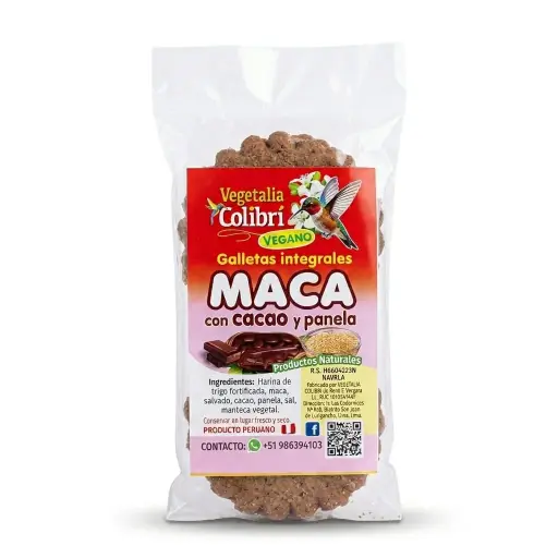 Galletas de sabores con Panela x 6 unidades. Vegetalia Colibrí.
