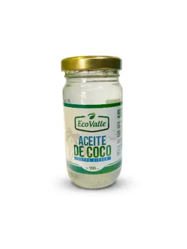 Aceite de Coco x 100gr. Ecovalle.