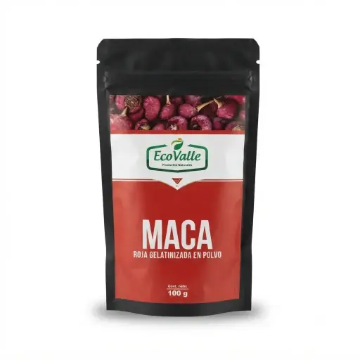 Maca harina Roja x 100 gr Ecovalle