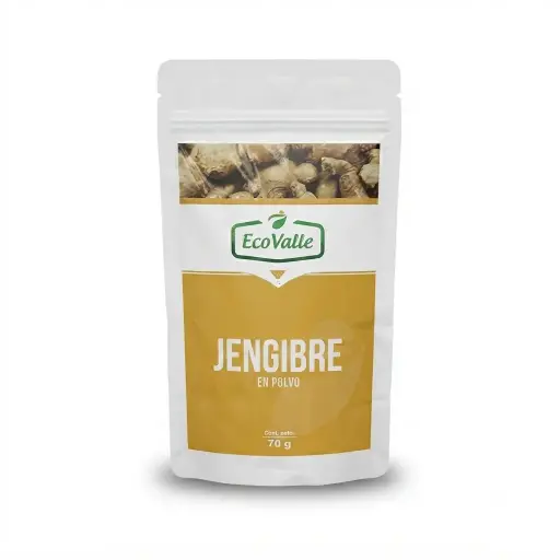 Jengibre en Polvo x 70 gr. Ecovalle.