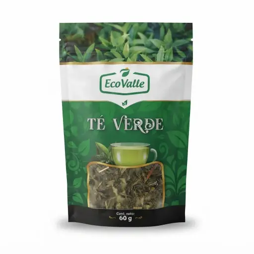 Té Verde hojas x 60gr. Ecovalle.