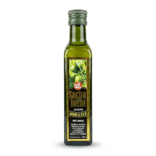 Aceite de Sacha Inchi 250 ml. Ecowasi.