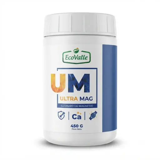 Ultramag Pote x 450gr (Cloruro de Magnesio).  Ecovalle.