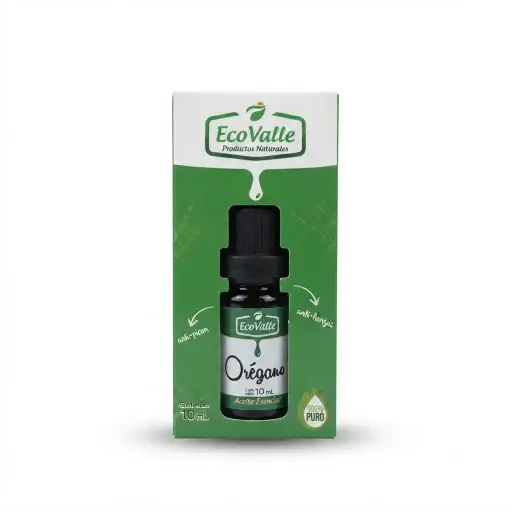 Aceite Esencial de orégano x 10 ml. Ecovalle.