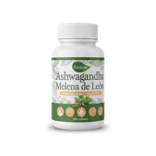 Cápsulas de Ashwagandha, romero,arándano, magnesio, zinc. (Fitosana)
