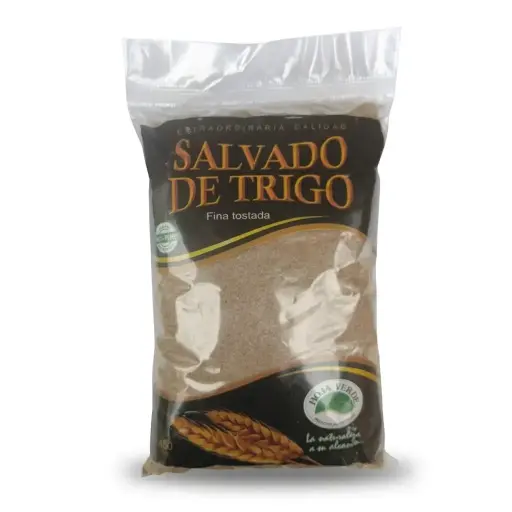 Salvado de Trigo x 450 gr. FINO. Hoja verde.