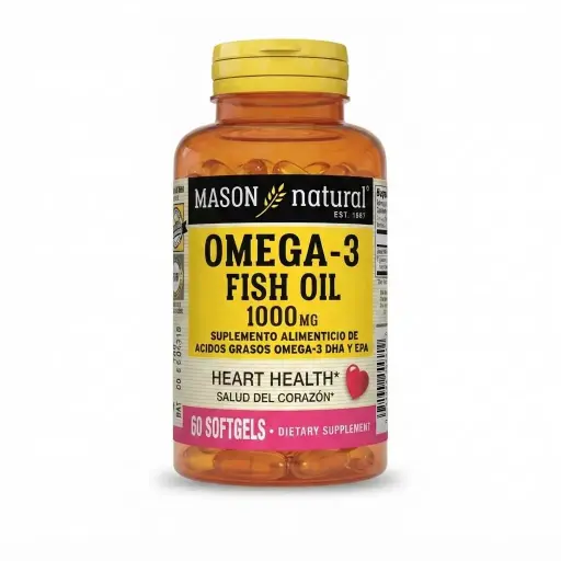 Cápsula Omega 3 x 60 und. 1000 mg.  Mason.