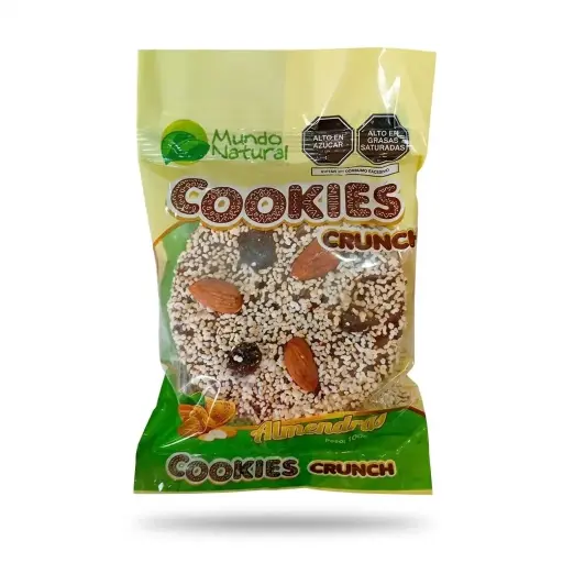 Cookies Almendra x 100gr. Mundo Natural.