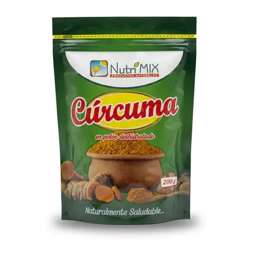 Cúrcuma en harina x 200 gr. Nutrimix.