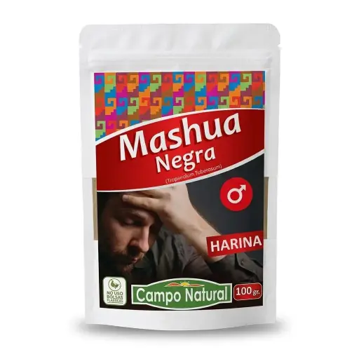 Mashua negra en harina x 100 gr. Campo Natural.