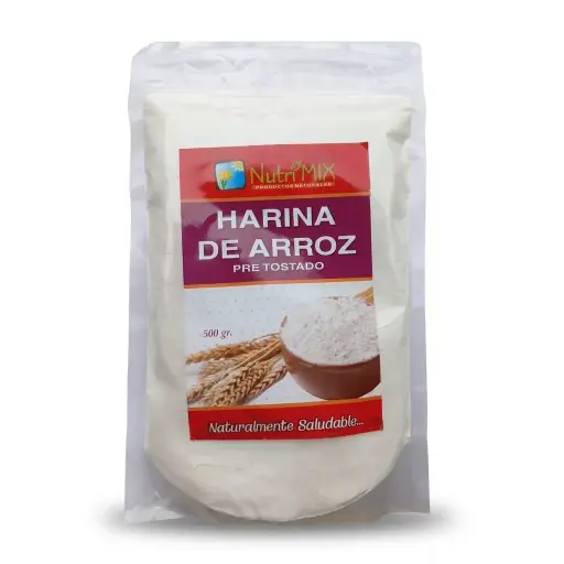 Harina de Arroz 500 gr. Nutrimix