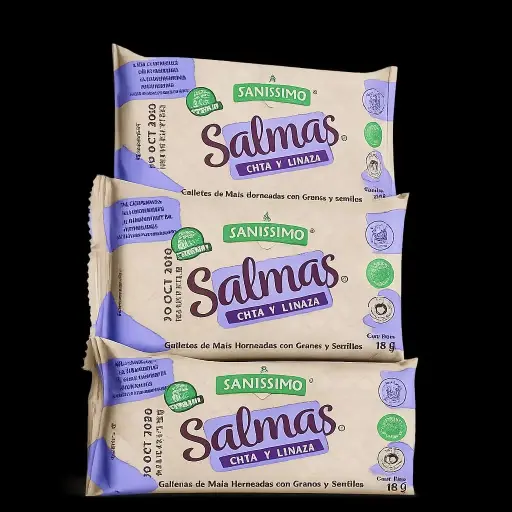 Galletas salmas x 18 gr. Bimbo.