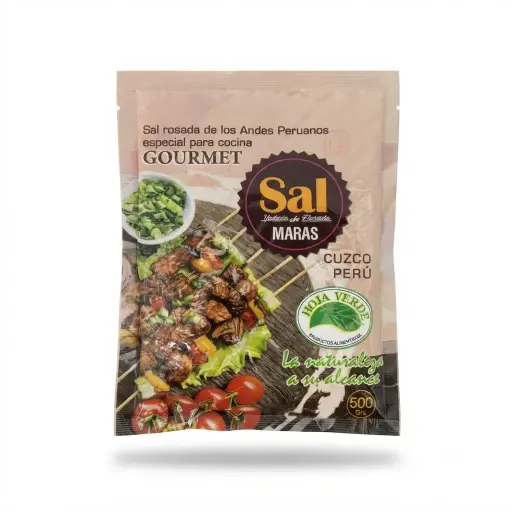 Sal Rosada de Maras- Cuzco x 500 mg. Hoja Verde
