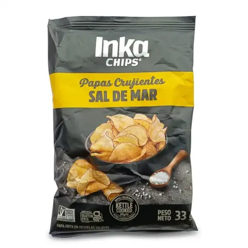 Inka Chips, sal de mar 33 gr. 