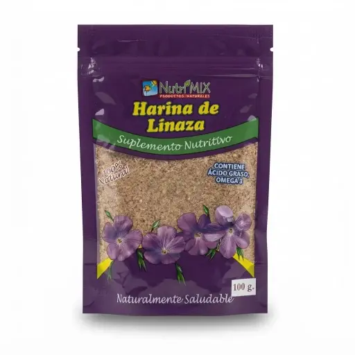 Linaza en harina x 100 gr. Nutrimix.