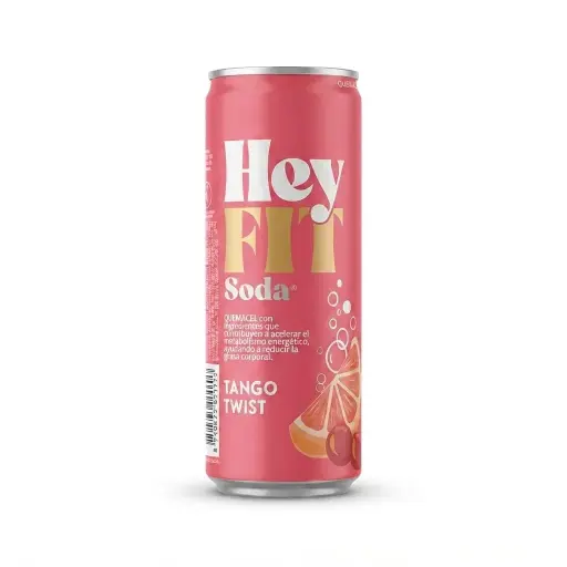 Hey Fit soda lata x 355 ml. 