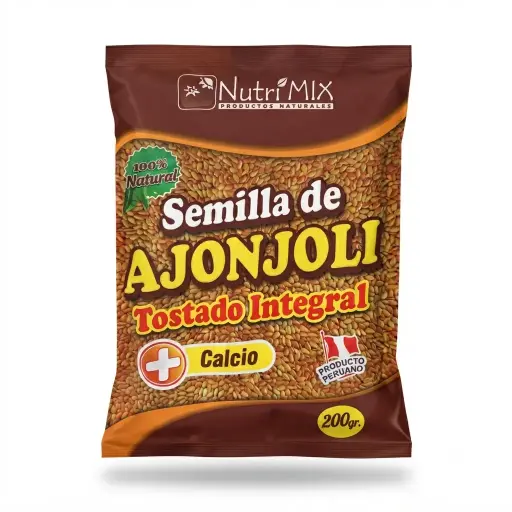 Ajonjolí Semilla x 200 gr. Nutrimix.